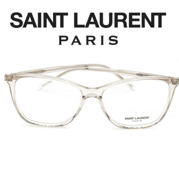 Saint Laurent • Clear Acetate Eye Glasses • NIB - Picture 2 of 9